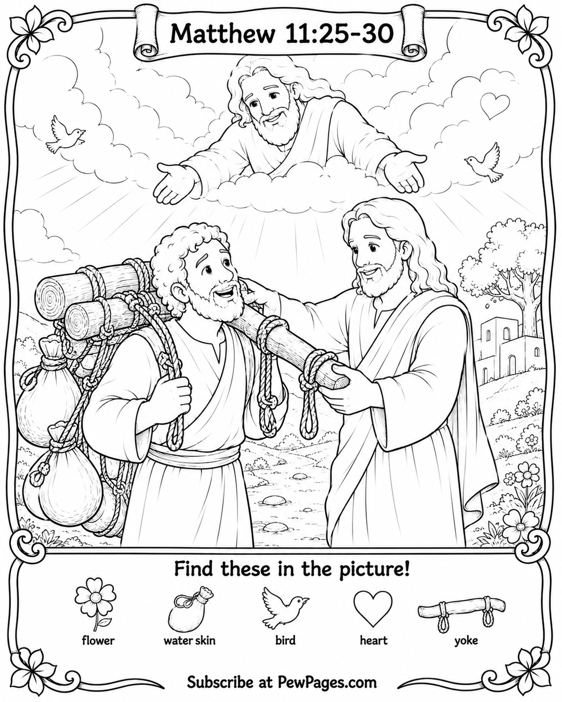 Fourteenth Sunday in Ordinary Time — Matthew 11:25-30