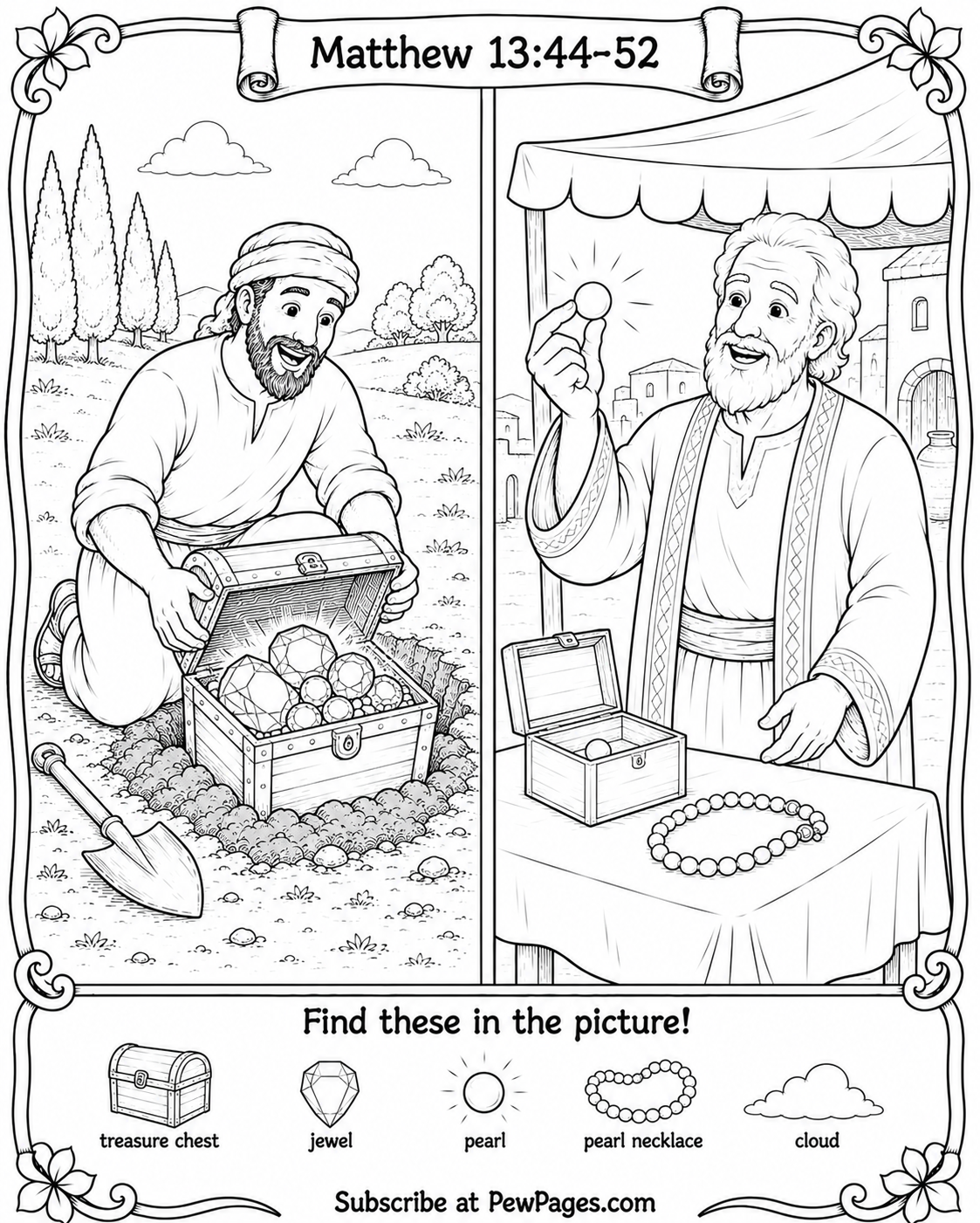 Matthew 13:44-52 Seventeenth Sunday in Ordinary Time — Matthew 13:44-52