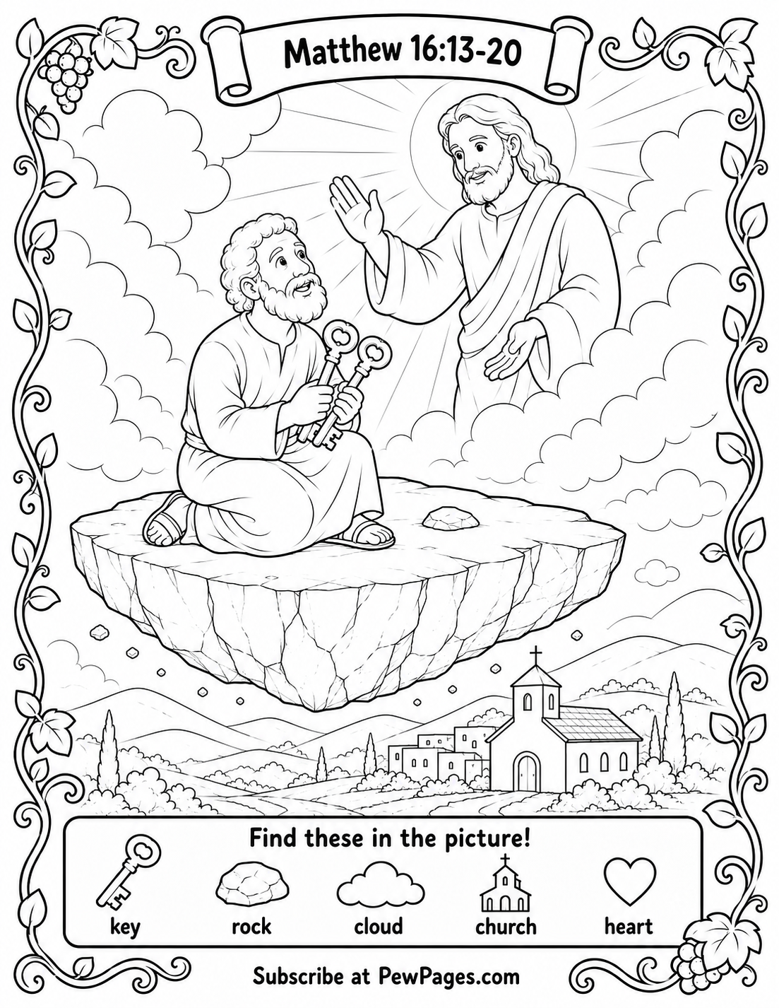Matthew 16:13-20 Twenty-first Sunday in Ordinary Time — Matthew 16:13-20